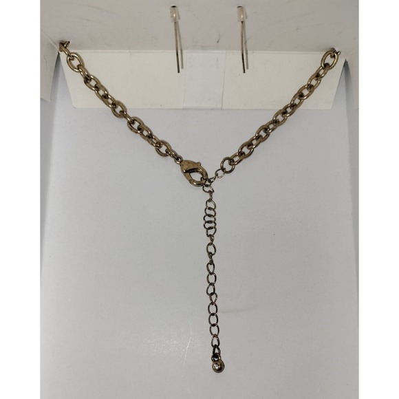 MixIt Necklace Earrings Box Set Retro Jewelry Statement Mix It Lemon Yellow Gold - Picture 12 of 15